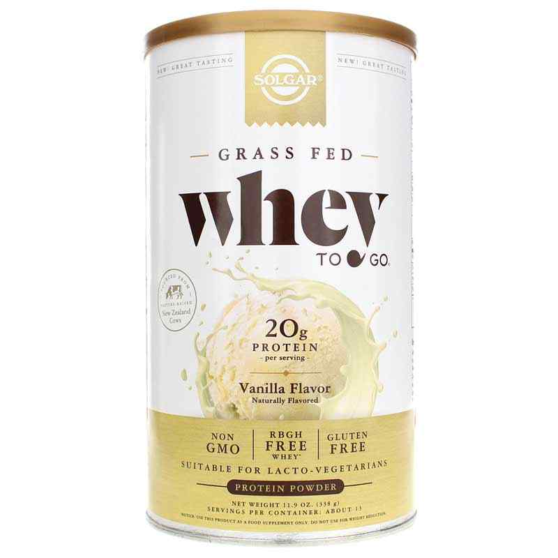 Whey To Go Whey Protein, Solgar
